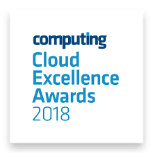 Product of the Year at the Cloud Excellence Awards logo