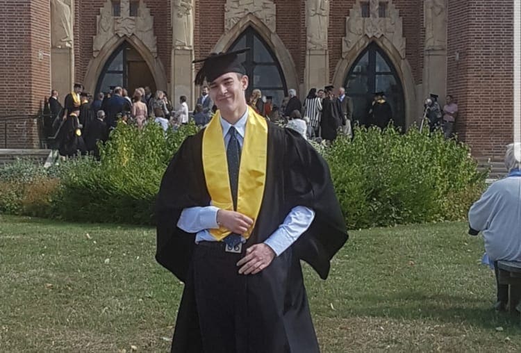 dimitrije at graduation