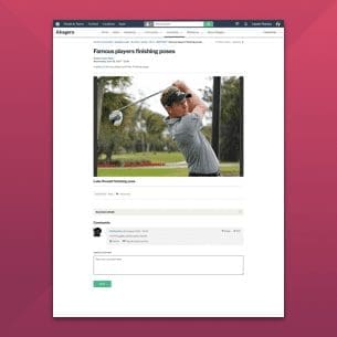Gallery screen demonstration