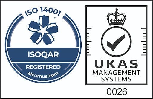 UKAS ISO 14001 Accreditation Certificate