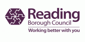 Reading Borough Council, working better with you logo