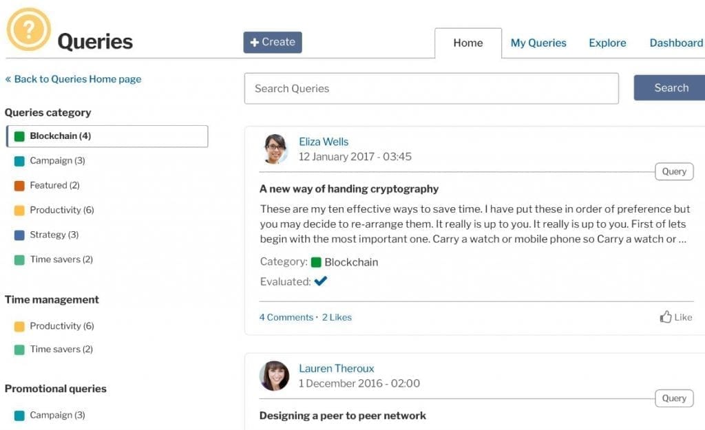 invotra queries screen