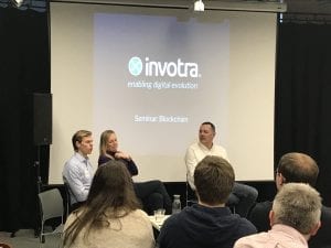 Invotra's blockchain event held at The Core, Newcastle