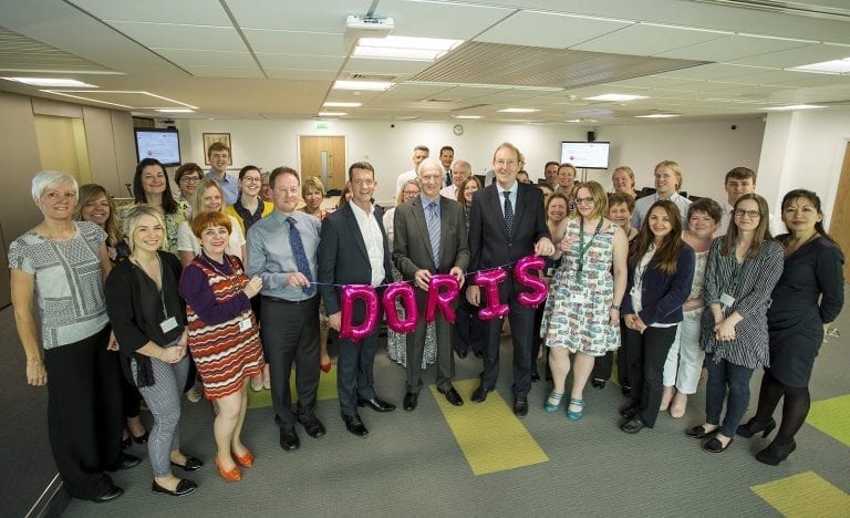 Bracknell Forest Council celebrating the launch of DORIS their new Invotra intranet