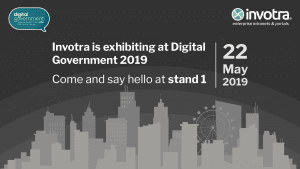 Invotra is exhibiting at DIgital Government 2019 Come and say hello at stand 1 22 May 2019