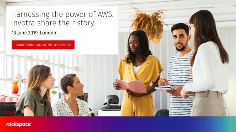 Harnessing the power of AWS Invotra share their story. 13th June 2019, London. Book your place at the workshop button