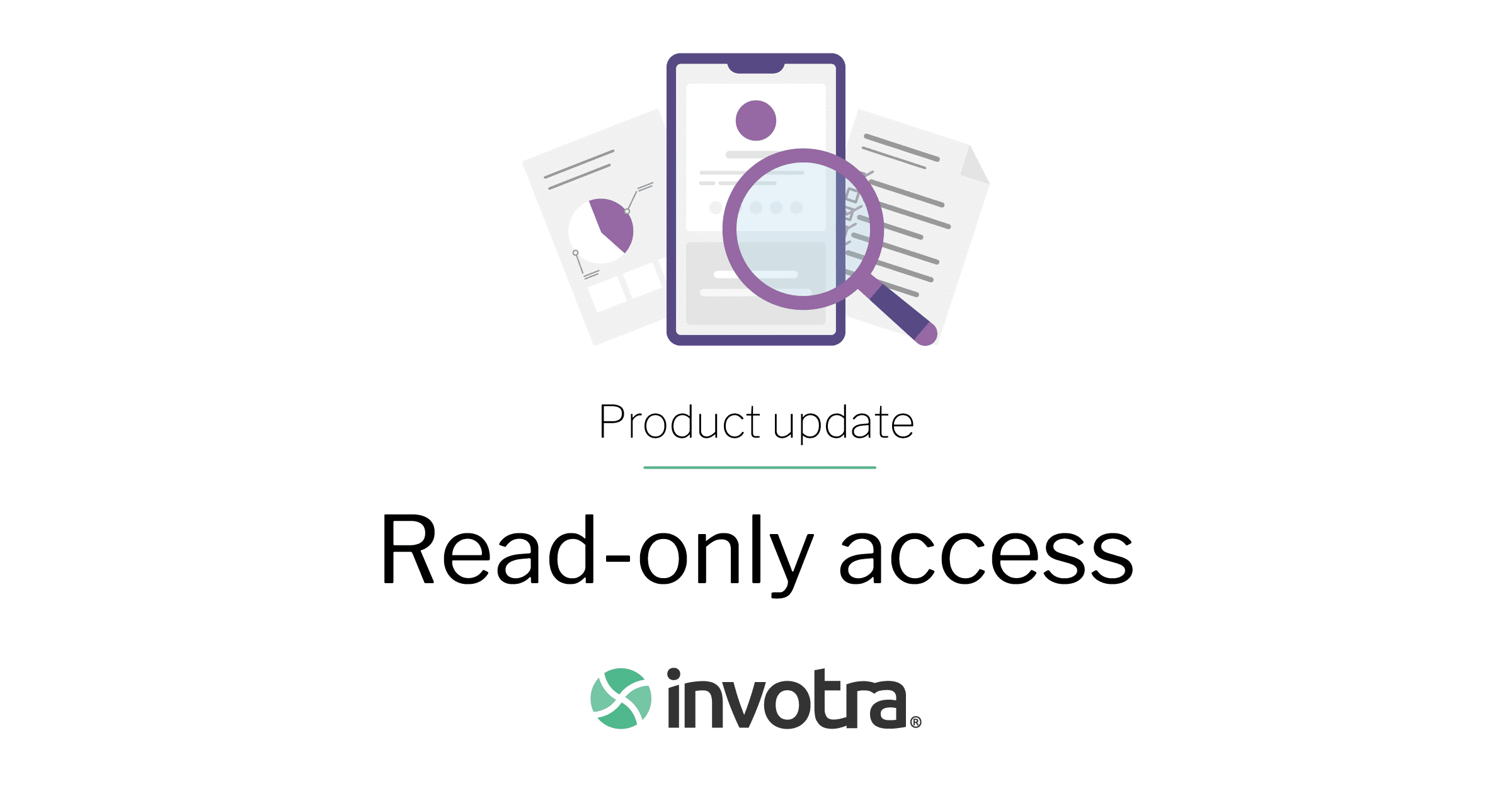 Product update - read only access