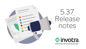 5.37 Invotra Release notes
